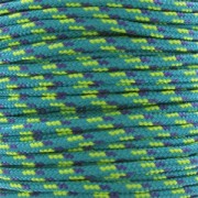 Parachute Cord 2 mm Turquoise/Blue x1m