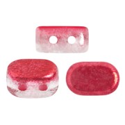4x6mm Lipsi® Glass beads by Puca® - Ice Slushy Cherry x10g