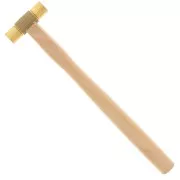 Double-headed brass hammer x1