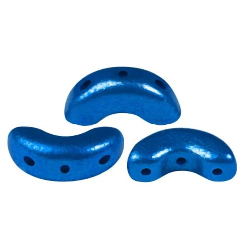 5x10mm Arcos® by Puca® - Metalust Crown Blue x10g