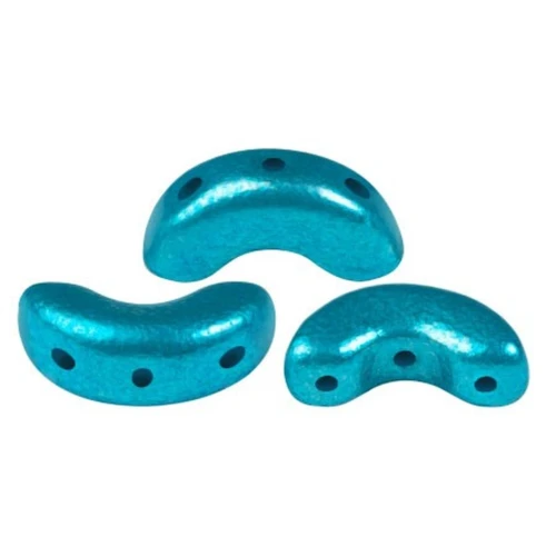 5x10mm Arcos® by Puca® - Metalust Turquoise x10g