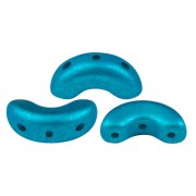 5x10mm Arcos® by Puca® - Metalust Turquoise Mat x10g|raw }}