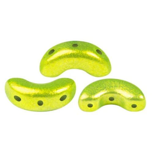 5x10mm Arcos® by Puca® - Metalust Electric Green x10g