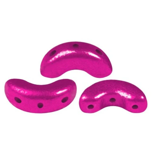 5x10mm Arcos® by Puca® - Metalust Hot Pink x10g