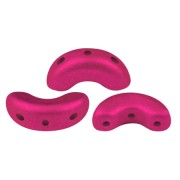 5x10mm Arcos® by Puca® - Metalust Hot Pink Mat x10g