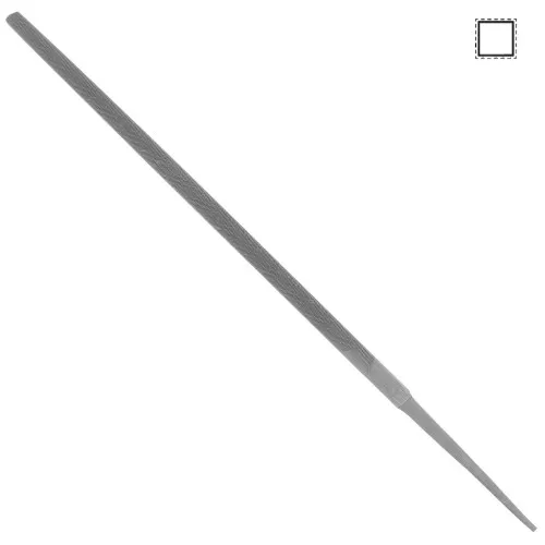 200x6mm Square file - fine grit - jewelry tools x1