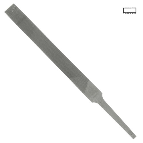 145x11mm File carrelette - fine grit - jewelry tools x1