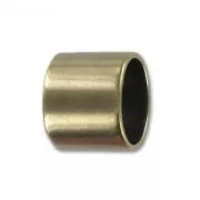 12x10mm slip bead for 10mm cord bronze x1
