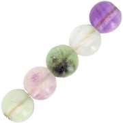 Beads round beads 4 mm Fluorite x20