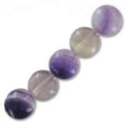 Bead round bead 12 mm Fluorite x1|raw }}