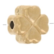Clover Bead 6.9x6.7 mm - Gold-Plated 304 Stainless Steel x1