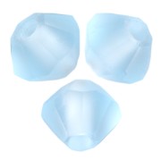 3mm Preciosa Crystal Bicones - Rondelle Bead - Aquamarine Matt x30
