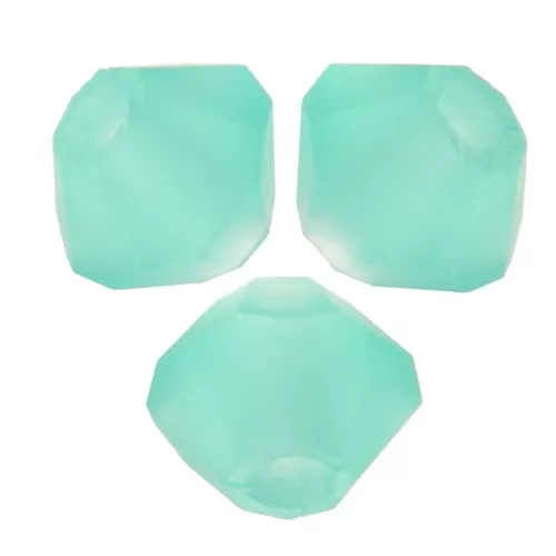 3mm Preciosa Crystal Bicones - Rondelle Bead - Caribbean Sea Matt x30