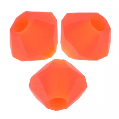 3mm Preciosa Crystal Bicones - Rondelle Bead - Hyacinth Matt x30