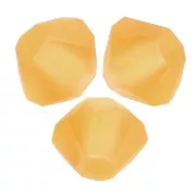 3mm Preciosa Crystal Bicones - Rondelle Bead - Topaz Matt x30