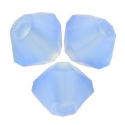 3mm Preciosa Crystal Bicones - Rondelle Bead - Sapphire Matt x30|raw }}