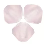 3mm Preciosa Crystal Bicones - Rondelle Bead - Light Amethyst Matt x30