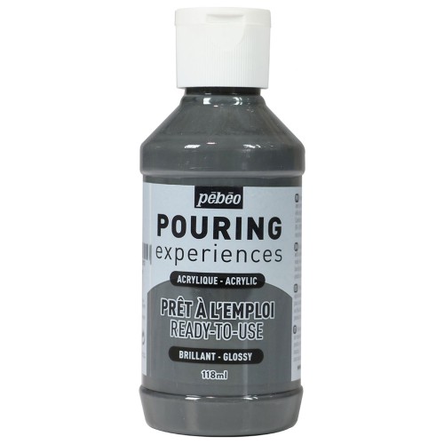Acrylic paint for Pouring - Grey x118ml