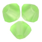3mm Preciosa Crystal Bicones - Rondelle Bead - Peridot Matt x30|raw }}