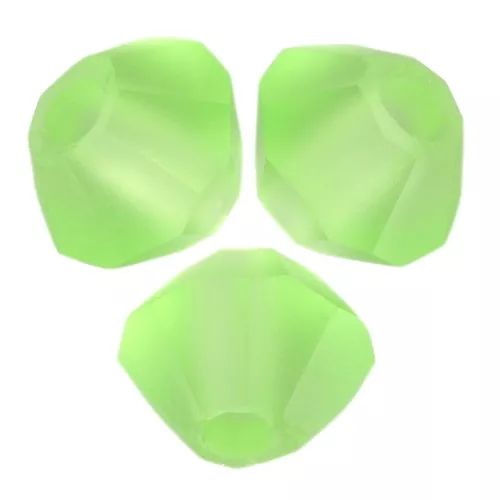 3mm Preciosa Crystal Bicones - Rondelle Bead - Peridot Matt x30