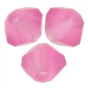 3mm Preciosa Crystal Bicones - Rondelle Bead - Rose Matt x30