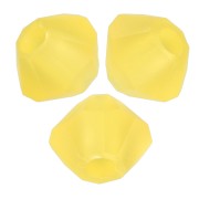 3mm Preciosa Crystal Bicones - Rondelle Bead - Citrine Matt x30|raw }}