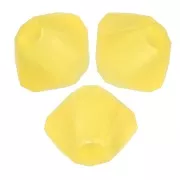 3mm Preciosa Crystal Bicones - Rondelle Bead - Citrine Matt x30