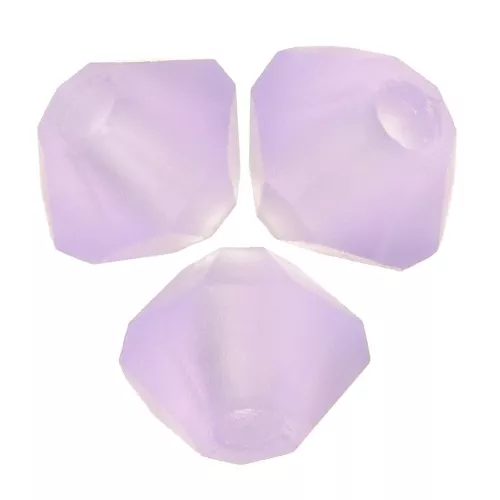 3mm Preciosa Crystal Bicones - Rondelle Bead - Violet Matt x30