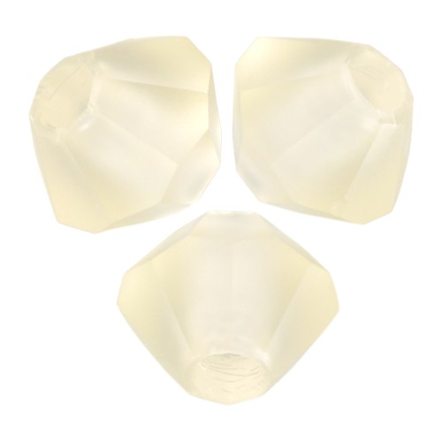 3mm Preciosa Crystal Bicones - Rondelle Bead - Jonquil Matt x30