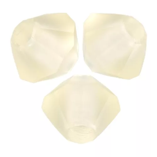 3mm Preciosa Crystal Bicones - Rondelle Bead - Jonquil Matt x30