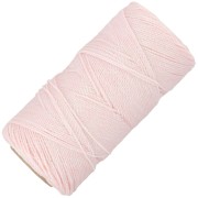 1.2mm Linhasita waxed thread for micro macramé - Iridescent pink (Flamingo) x1