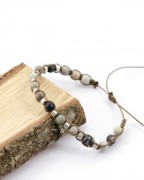 1.2mm Linhasita waxed thread for micro macramé - Iridescent pink (Flamingo) x1