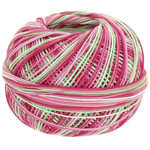 Lizbeth cotton yarn size 10 - Juicy Watermelon n°156 x111m