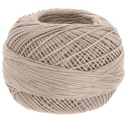 Lizbeth cotton yarn size 10 - Medium Linen n°693 x111m