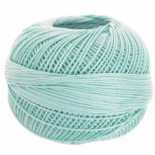 Lizbeth cotton thread size 10 - Light Seagreen n°686 x111m