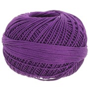 Lizbeth cotton thread size 10 - Dark Grape n°645 x111m|raw }}