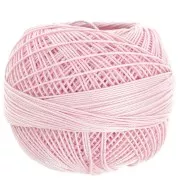 Lizbeth cotton thread size 10 - Baby Pink n°619 x111m