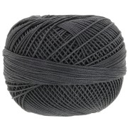 Lizbeth cotton thread size 10 - Charcoal n°606 x111m|raw }}