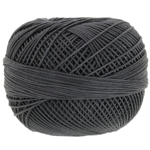 Lizbeth cotton thread size 10 - Charcoal n°606 x111m