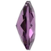 16mm PureCrystal 6438 Elliptic Cut Pendant - Amethyst  x1