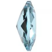 16mm PureCrystal 6438 Elliptic Cut Pendant - Aquamarine x1