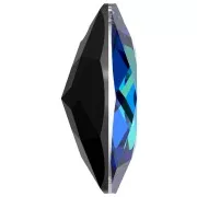 16mm PureCrystal 6438 Elliptic Cut Pendant - Crystal Bermuda Blue x1