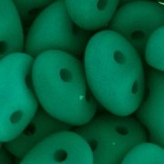 SuperDuo 2.5x5 mm Neon Dark Emerald Mat x10g|raw }}
