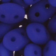 SuperDuo 2.5x5mm Neon Dark Blue Mat x10g|raw }}