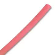 Plastic hollow cord 5mm Cherry x 2 m