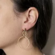 30mm 304L stainless steel circle mounting and weaving rings x10