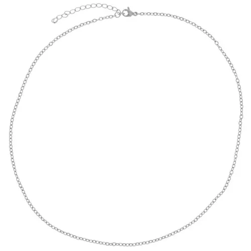 2.1mm Stainless steel 304L Cable mesh choker x46cm