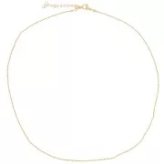 1.2mm Stainless steel 304L Ball mesh choker - Gold x46cm