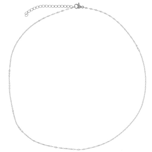 1.4mm 304L stainless steel Fancy mesh choker x46cm