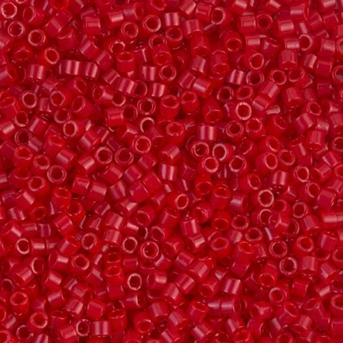 Miyuki Delica 11/0 DB0723 - Opaque Red x8g